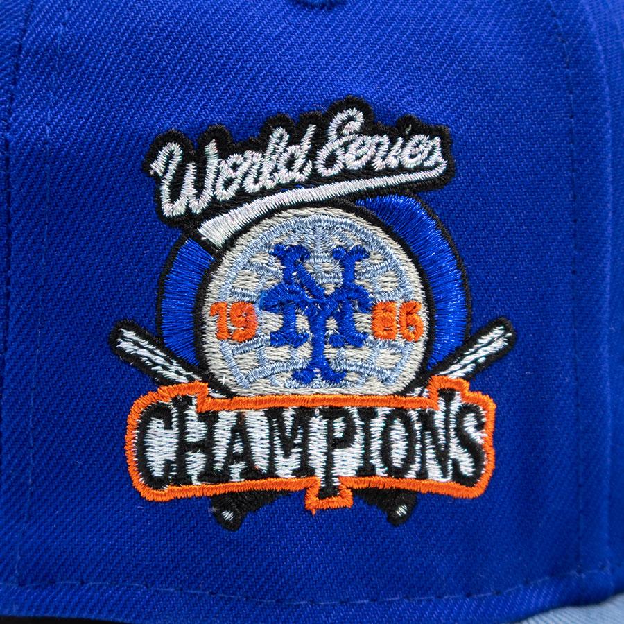 New York Mets "AMAZIN 2.0" Exclusive New Era 59Fifty Fitted Hat - Majestic Blue/Faded Blue