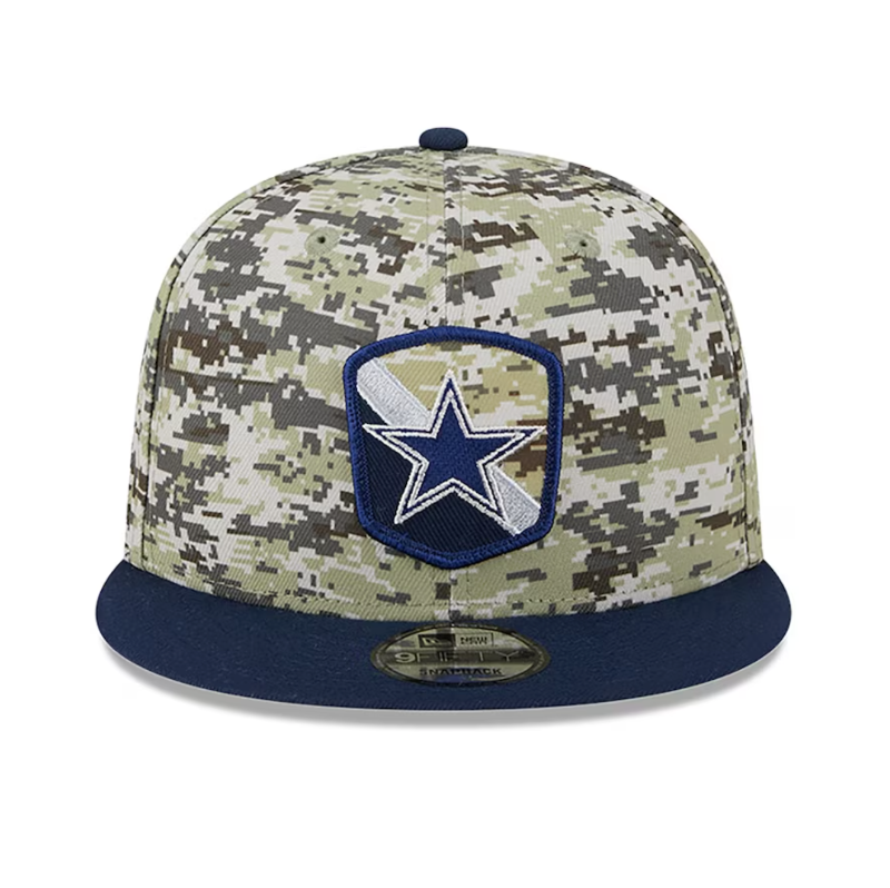 Dallas Cowboys New Era 2023 Salute To Service 9Fifty Snapback Hat - Camo