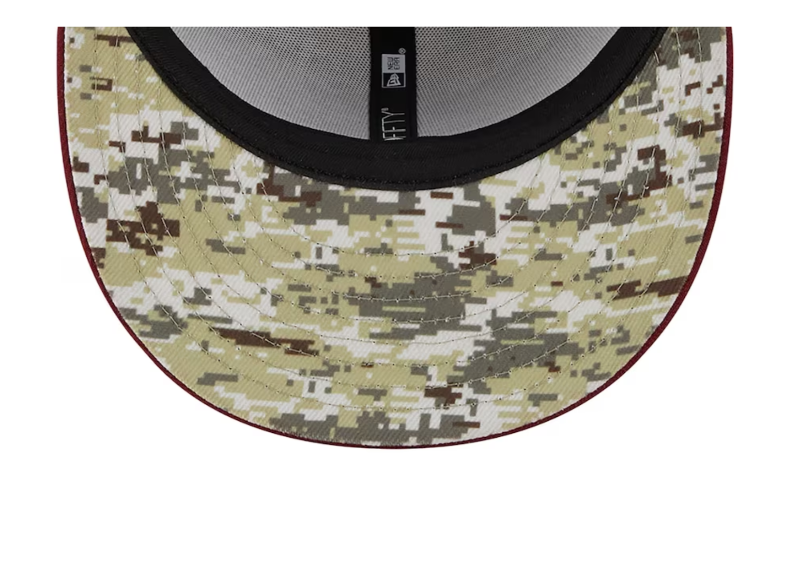 Washington Commanders New Era 2023 Salute To Service 9Fifty Snapback Hat - Camo