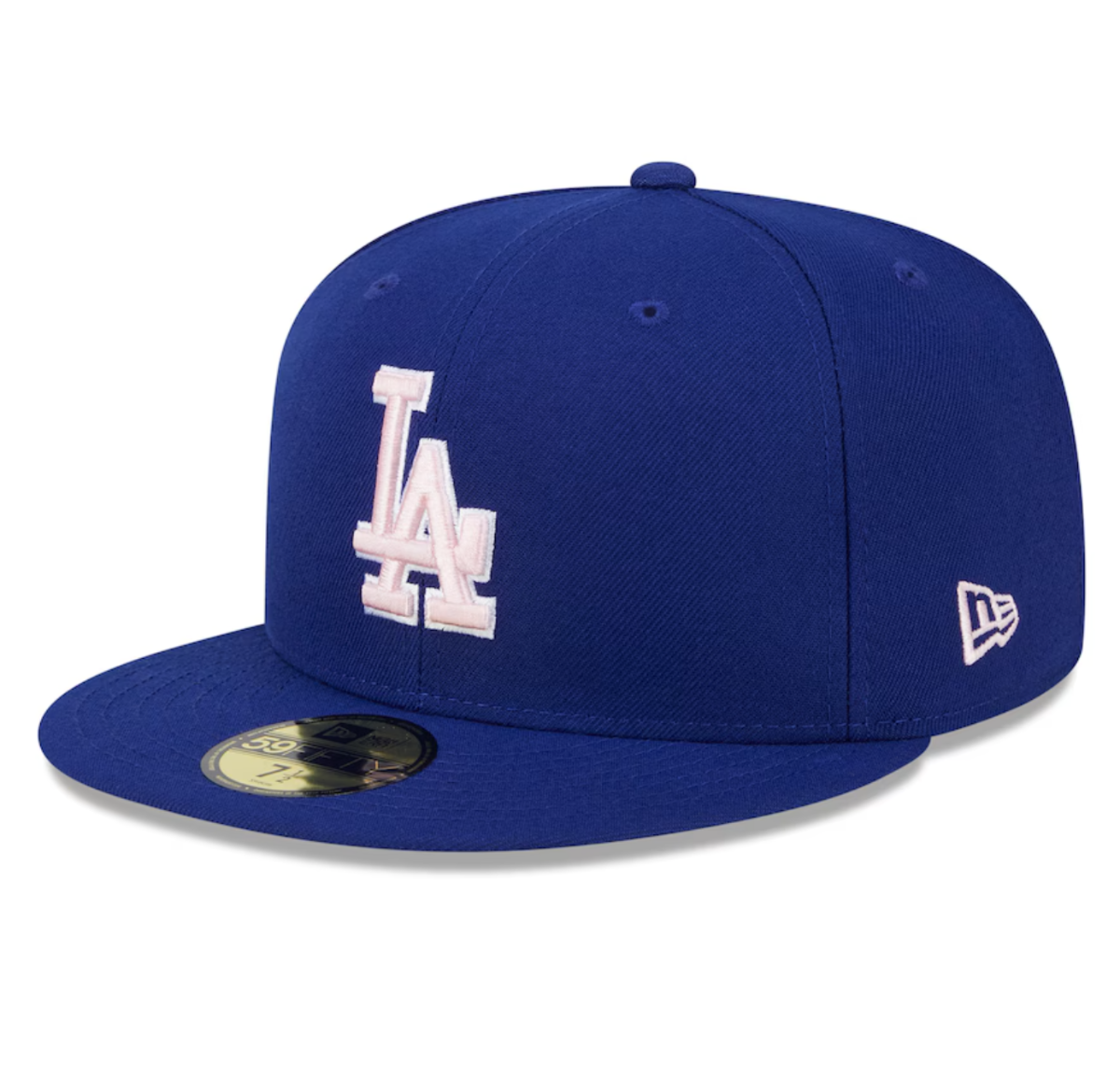 Los Angeles Dodgers New Era 2024 Mother's Day On-Field 59FIFTY Fitted Hat - Royal/Pink