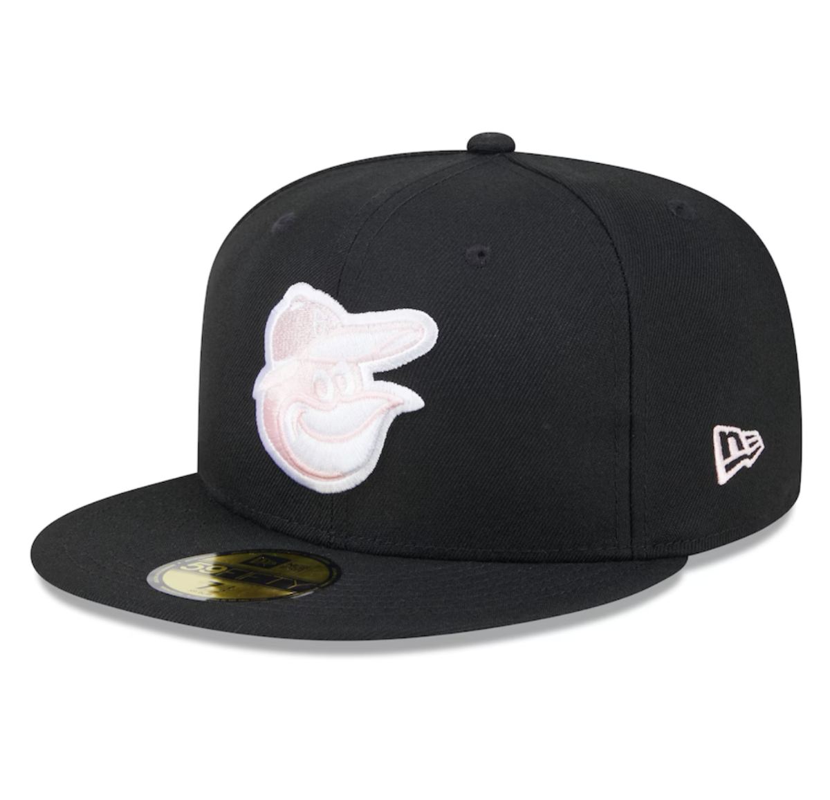 Baltimore Orioles New Era 2024 Mother's Day On-Field 59FIFTY Fitted Hat - Black/PInk