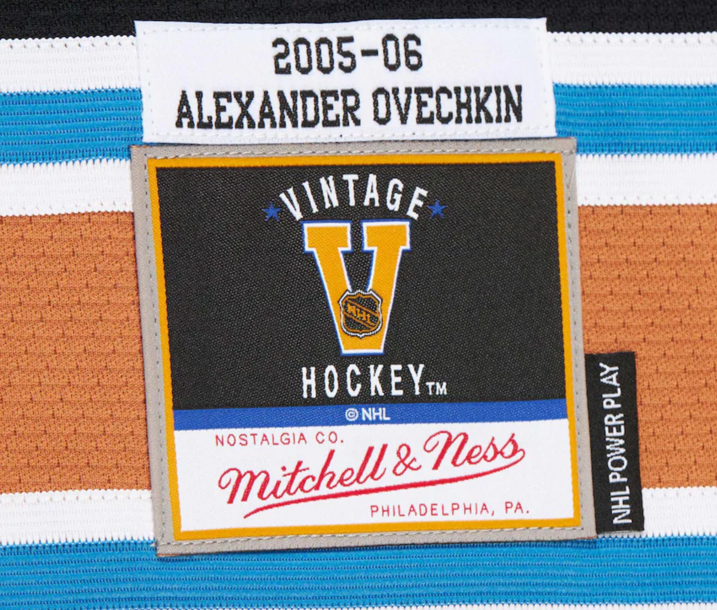 Alexander Ovechkin Washington Capitals 2005-06 Power Play Jersey - Black