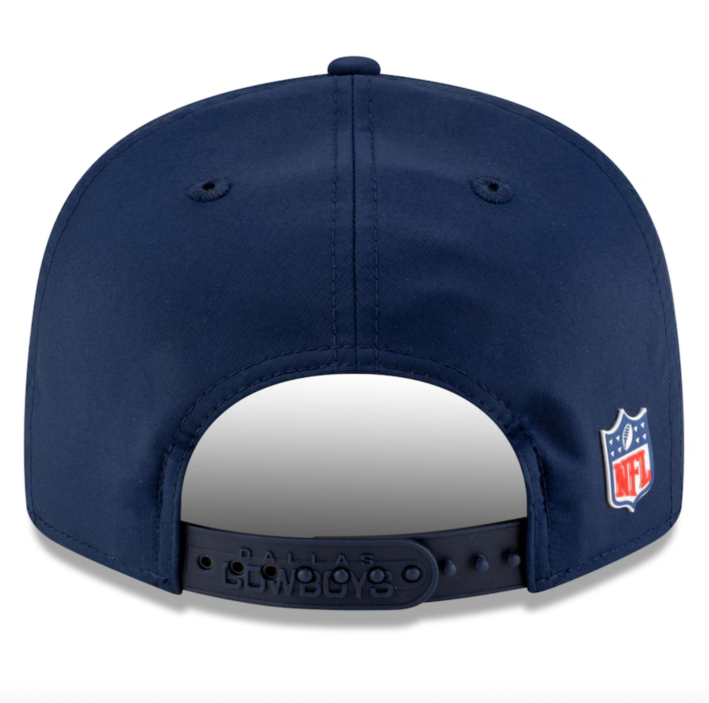 Dallas Cowboys New Era 2025 Sideline Split Panel 9FIFTY Snapback Hat - Navy