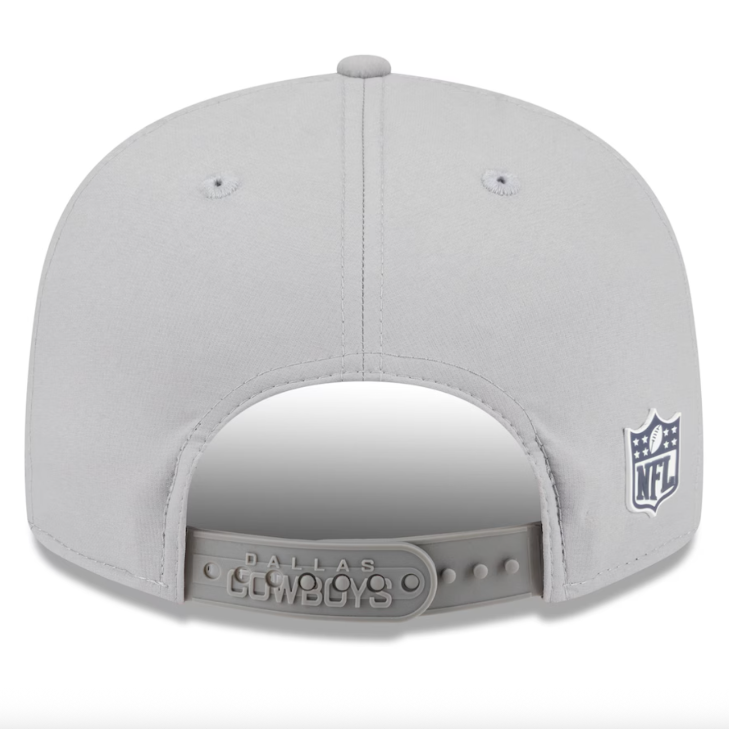 Dallas Cowboys New Era 2025 Sideline Split Panel 9FIFTY Snapback Hat - Gray