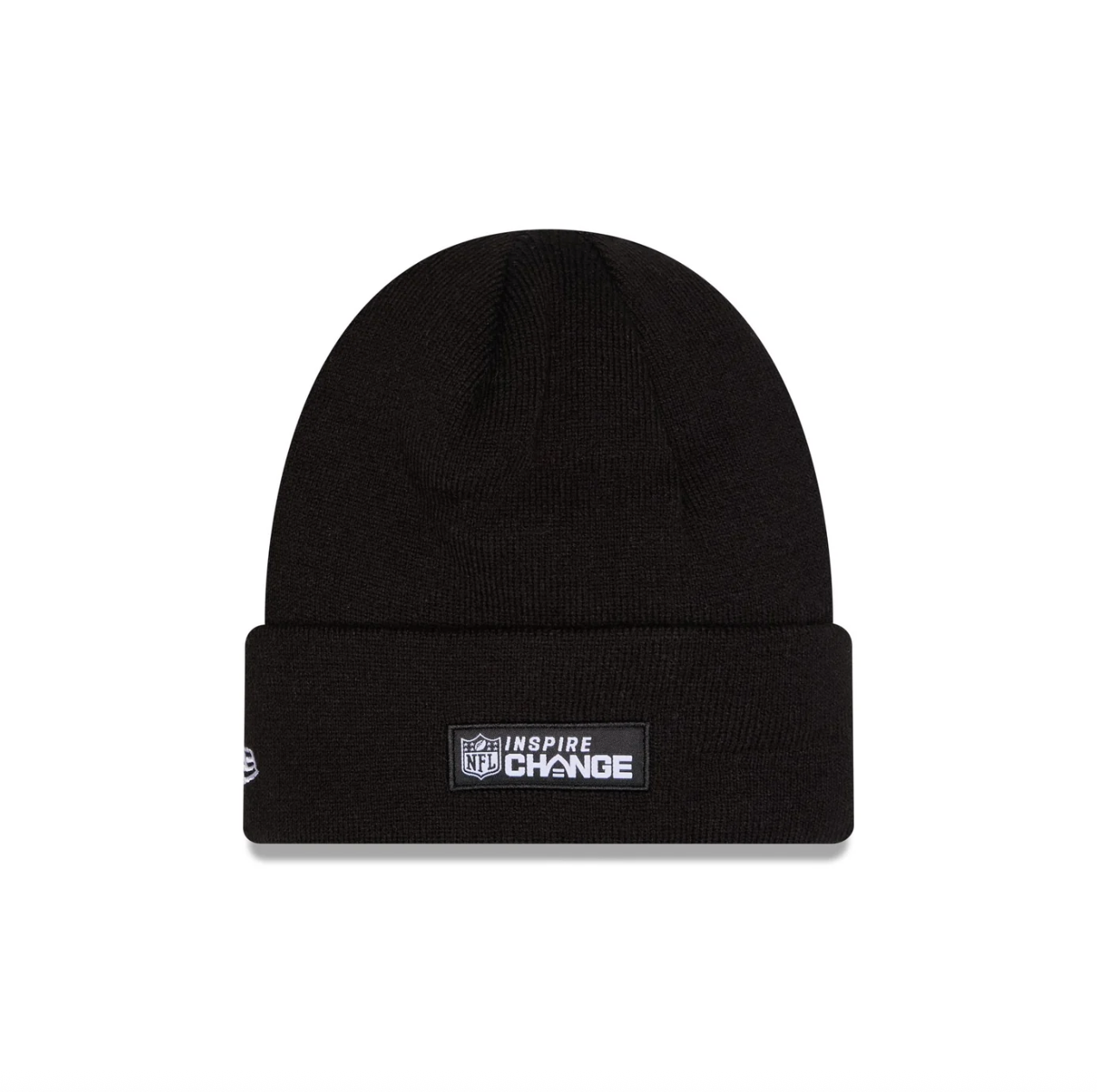 Philadelphia Eagles New Era 2025 NFL Sideline Sport Cuffed Pom Knit Hat - Black/Green