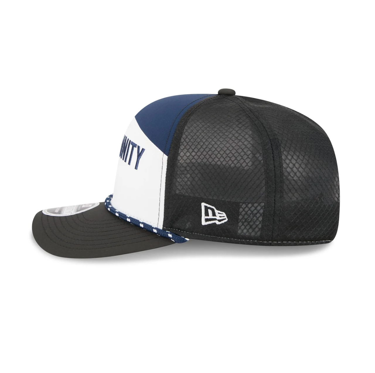 Dallas Cowboys New Era 2025 Inspire Change Split Panel 9SEVENTY Snapback Hat - White/Black/Navy