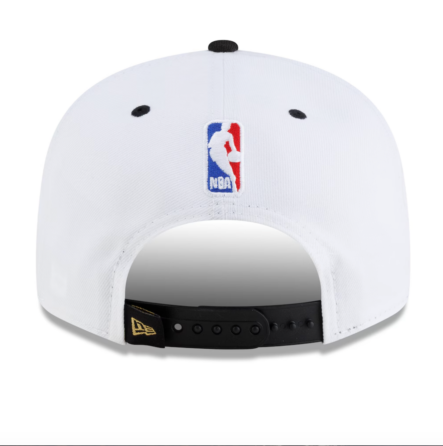 New York Knicks New Era 2026 NBA Finals Champions Locker Room 9FIFTY Snapback Hat - White/Black