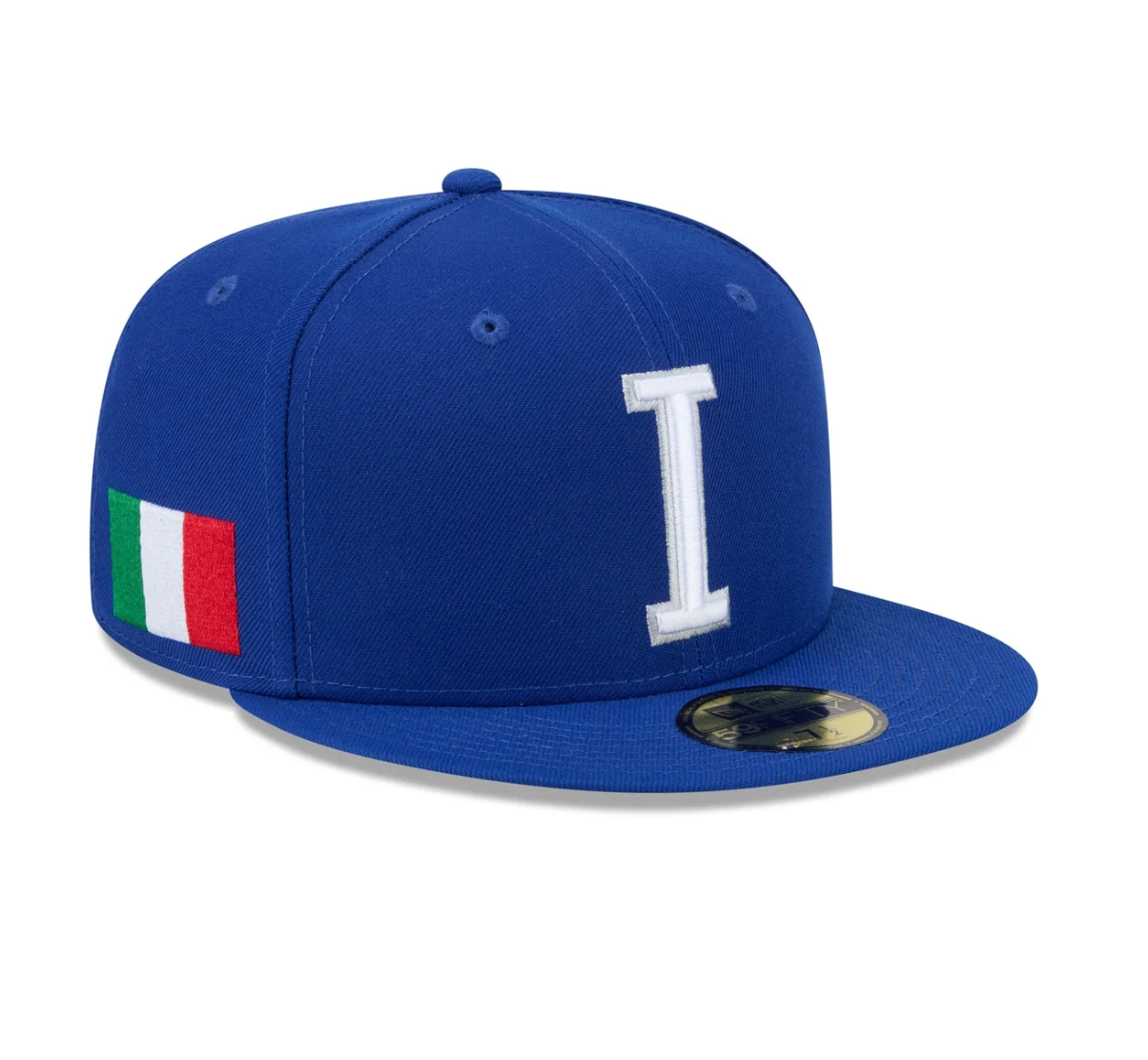 ITALY Baseball New Era 2026 World Baseball Classic 59FIFTY Fitted Hat - Blue