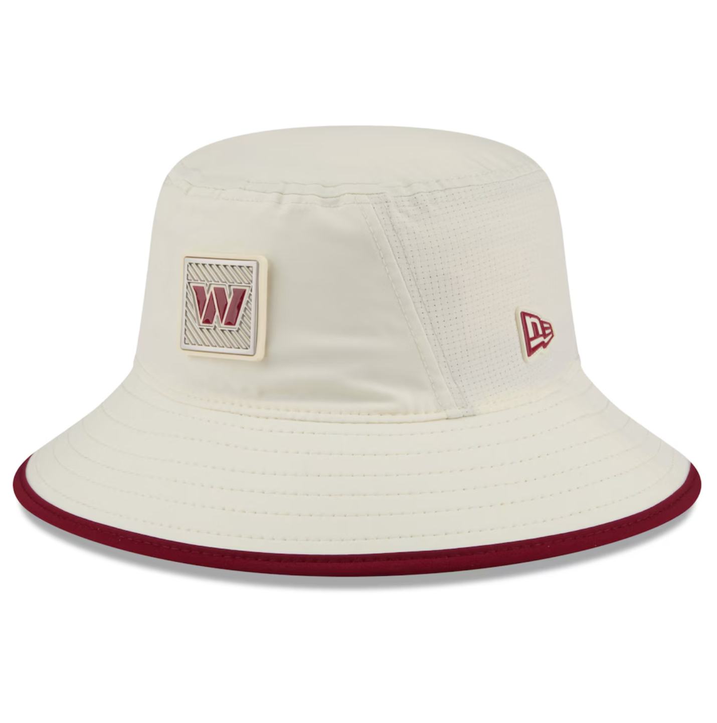 Washington Commanders New Era 2026 NFL Training Camp Sport Bucket Hat - Cream