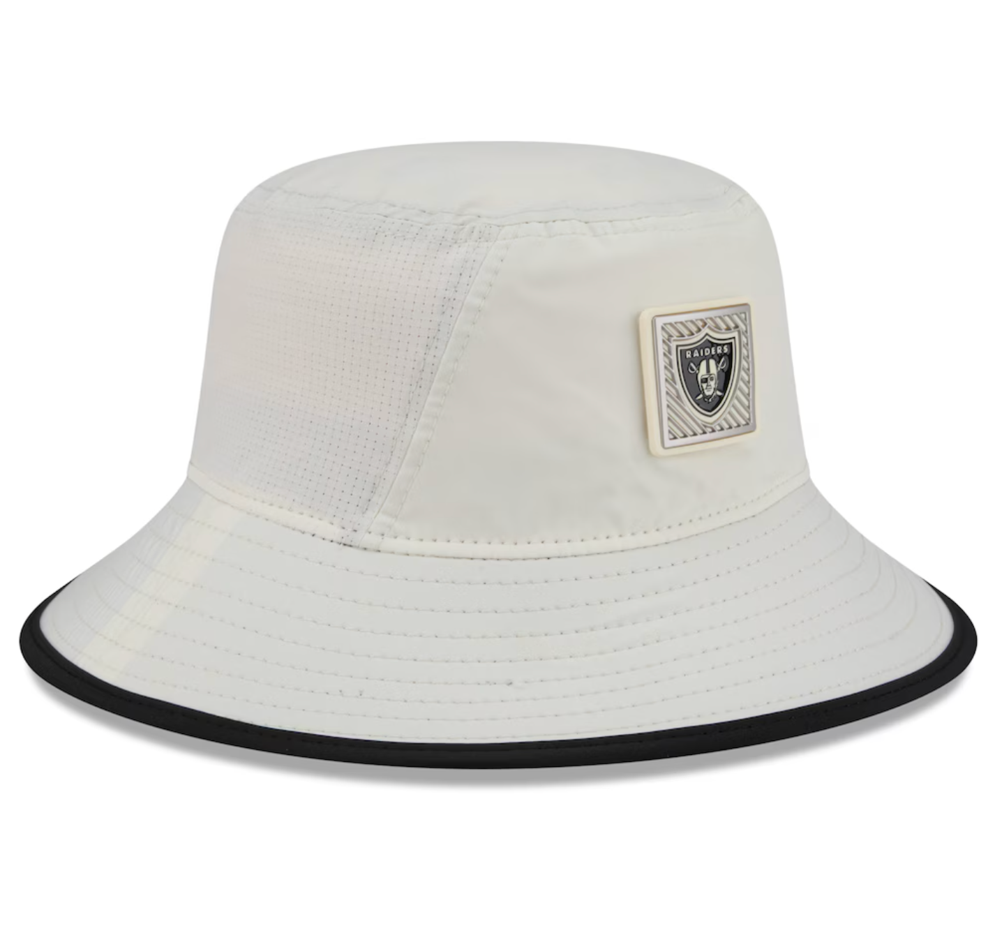 Las Vegas Raiders New Era 2026 NFL Training Camp Sport Bucket Hat - Cream