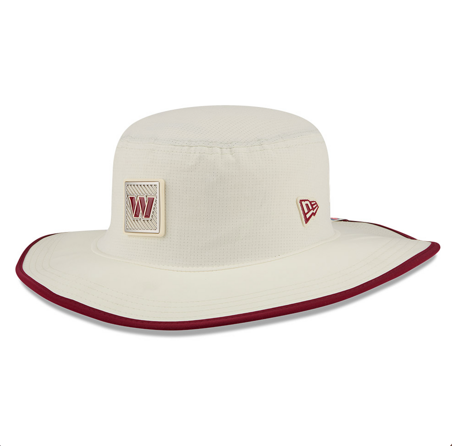 Washington Commanders New Era 2026 NFL Training Camp Panama Bucket Hat - Cream