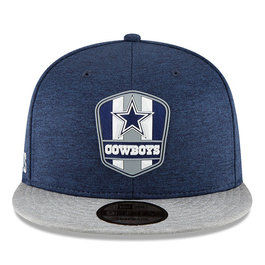 Dallas Cowboys New Era 2018 NFL Sideline Road Official 9Fifty Snapback Hat