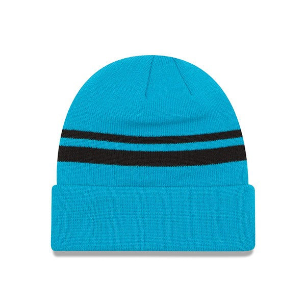 Carolina Panthers New Era STRIPED Cuffed Knit NFL Hat