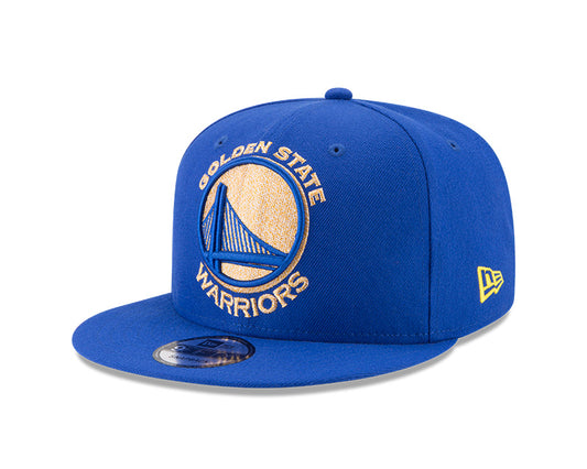 Golden State Warriors New Era 6-TIME CHAMPIONS TEAM TRIBUTE 9Fifty Snapback NBA Hat -Royal