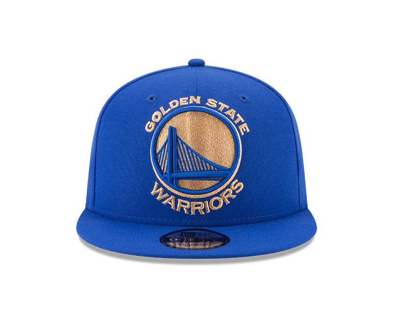 Golden State Warriors New Era 6-TIME CHAMPIONS TEAM TRIBUTE 9Fifty Snapback NBA Hat -Royal