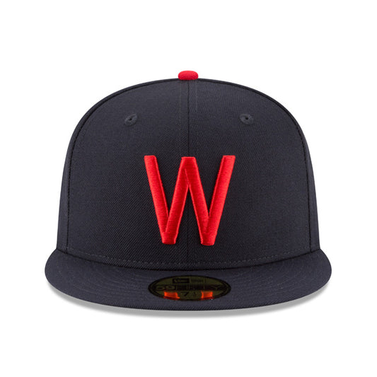 Washington Senators 1952 Cooperstown Collection New Era 59Fifty Fitted Hat - Navy/Gray Bottom