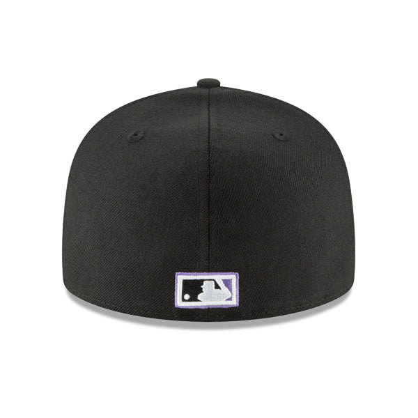Tampa Bay Devil Rays New Era 1998 Cooperstown Collection 59Fifty Fitted Hat - Black/Purple/Lime