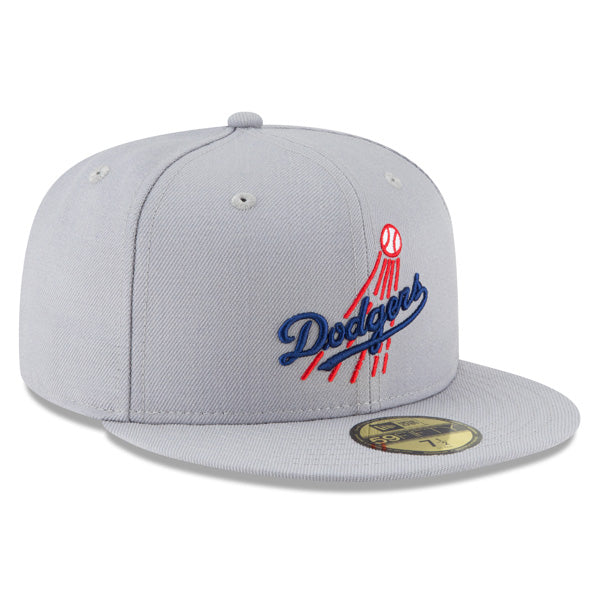 Los Angeles Dodgers New Era 1958 Cooperstown Collection 59Fifty Fitted Hat - Gray