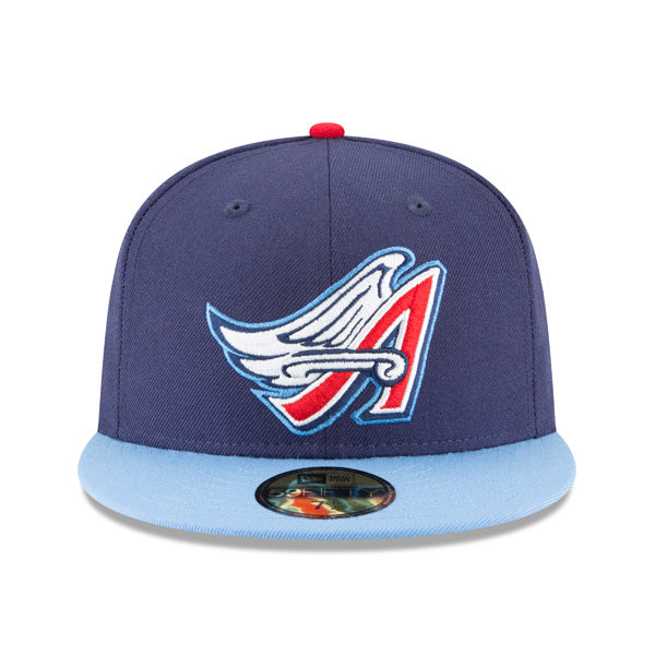 Anaheim Angels New Era 1997 Cooperstown Collection 59Fifty Fitted Hat - Navy/Light Blue