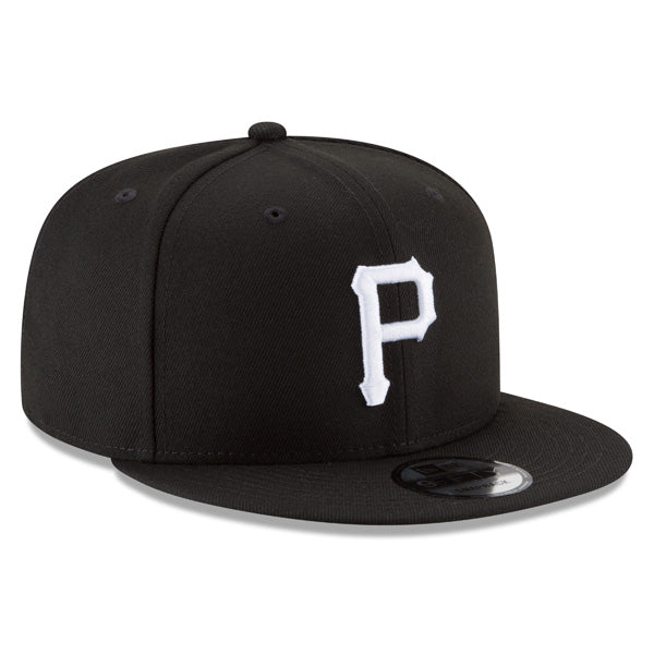 Pittsburgh Pirates New Era Classic 9Fifty Snapback MLB Adjustable Hat - Black/White