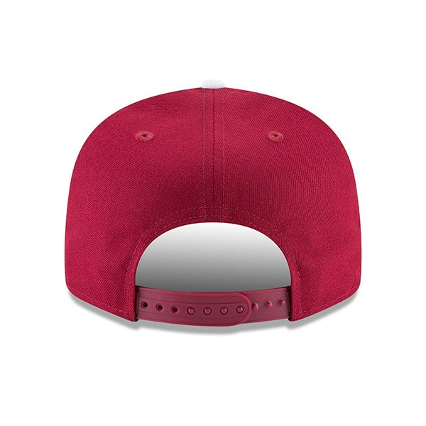 Philadelphia Phillies Basic Snapback 9Fifty New Era MLB Adjustable Hat - Maroon/White