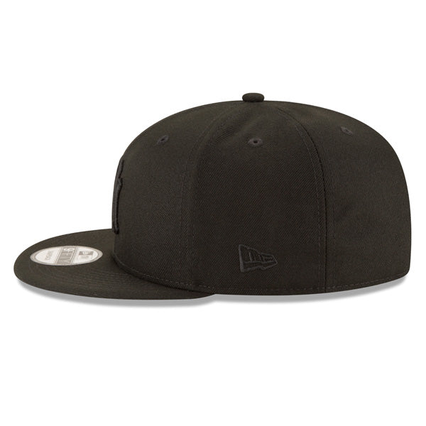 Detroit Lions New Era BLACK OUT 9Fifty Snapback NFL Hat - Black