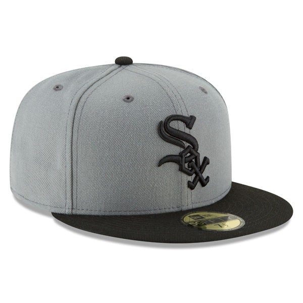 Chicago White Sox New Era MLB 2TONE CLASSICS 59Fifty Fitted Hat- Gray/Black