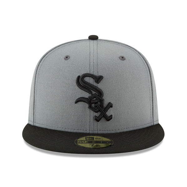 Chicago White Sox New Era MLB 2TONE CLASSICS 59Fifty Fitted Hat- Gray/Black