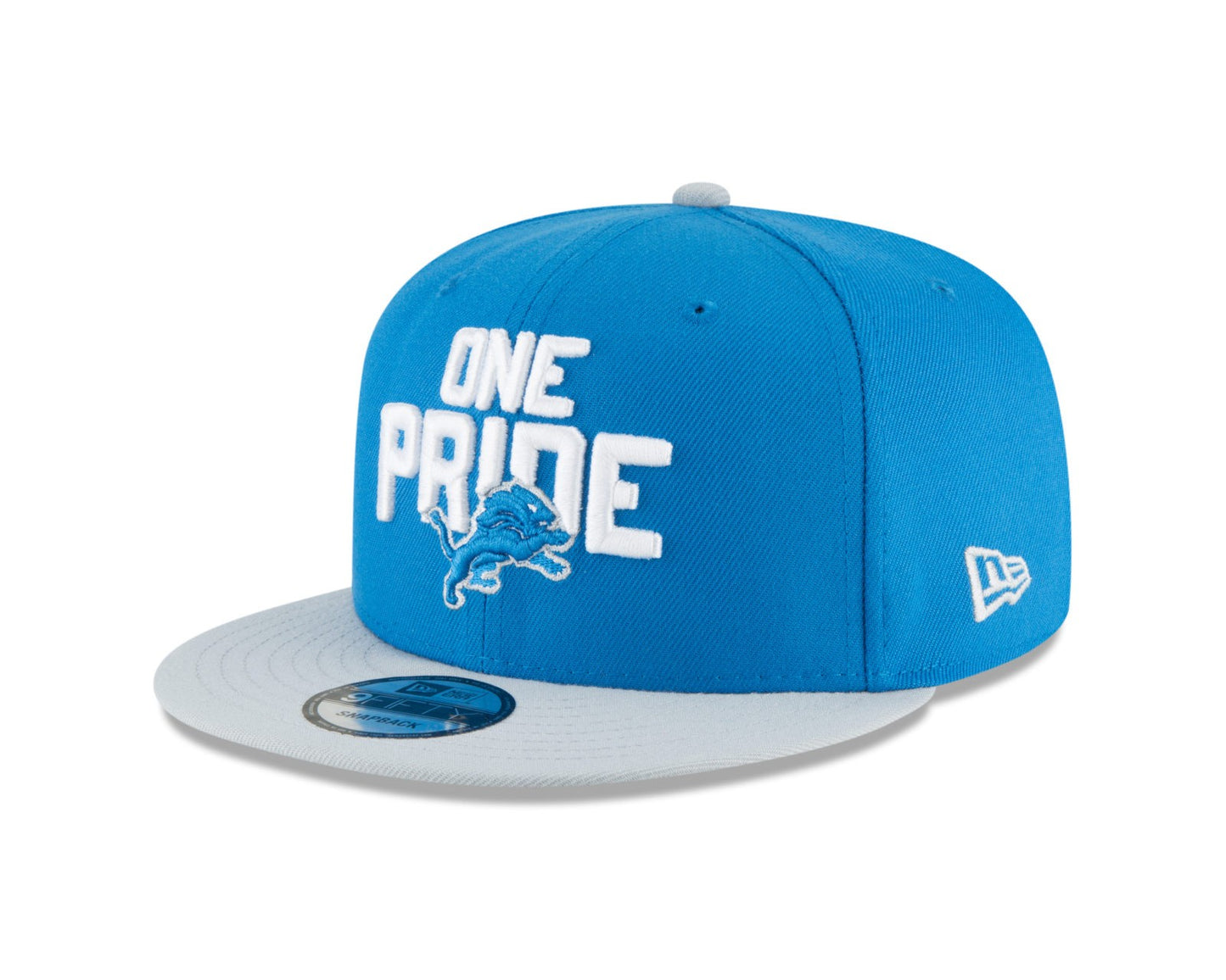 Detroit Lions New Era 2018 NFL Draft Spotlight 9Fifty Snapback Hat - Light Blue