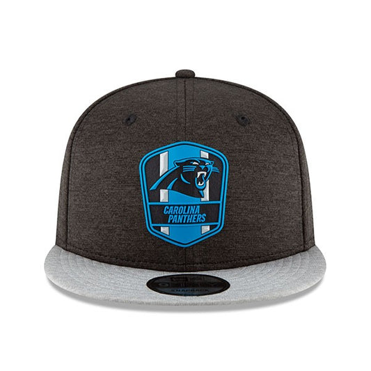 Carolina Panthers New Era 2018 NFL Sideline Road Official 9Fifty Snapback Hat