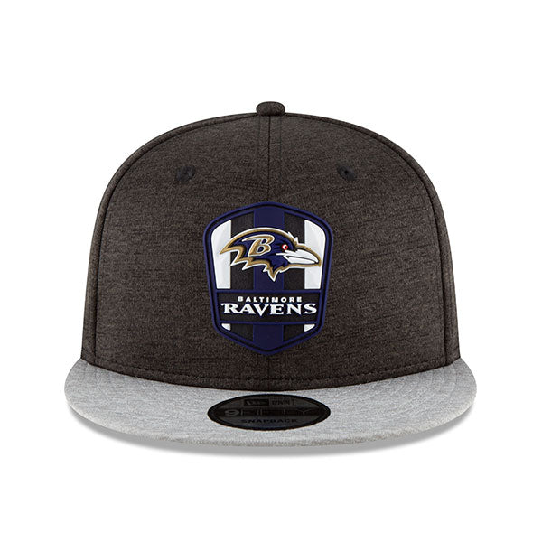 Baltimore Ravens New Era 2018 NFL Sideline Road Official 9Fifty Snapback Hat