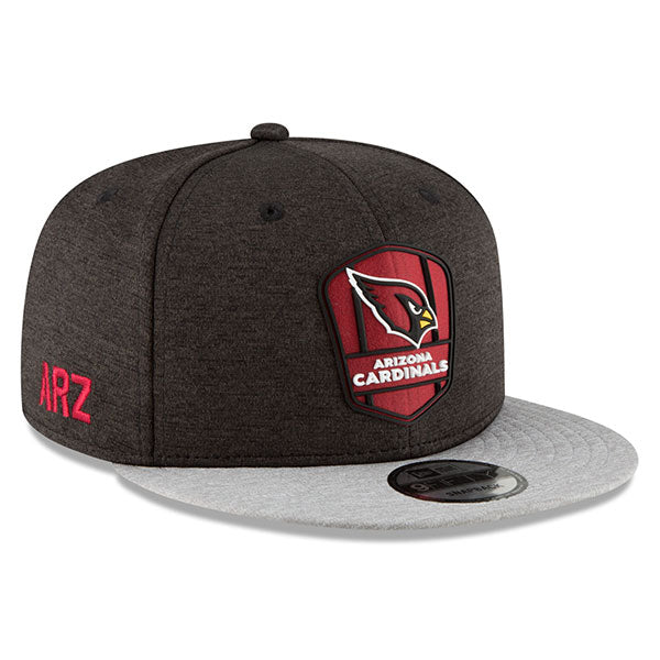 Arizona Cardinals New Era 2018 NFL Sideline Road Official 9Fifty Snapback Hat