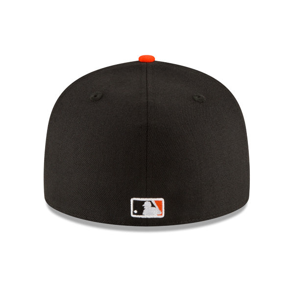 San Francisco Giants New Era 2002 WORLD SERIES Side Patch 59FIFTY Fitted MLB Hat – Black/Orange/Gray Bottom