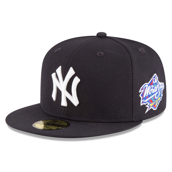 New York Yankees New Era 1998 WORLD SERIES Side Patch 59FIFTY Fitted MLB Hat – Navy