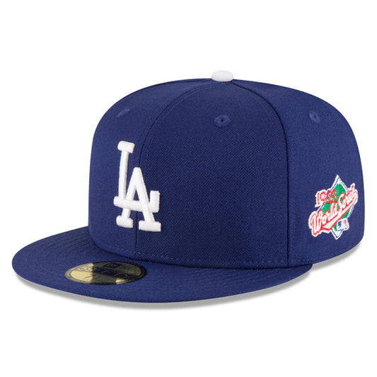 Los Angeles Dodgers New Era 1988 WORLD SERIES Side Patch 59FIFTY Fitted MLB Hat – Royal