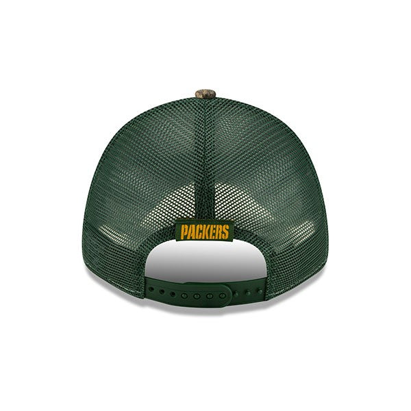 Green Bay Packers New Era Trucker Mesh 9FORTY Snapback Hat - Realtree Camo