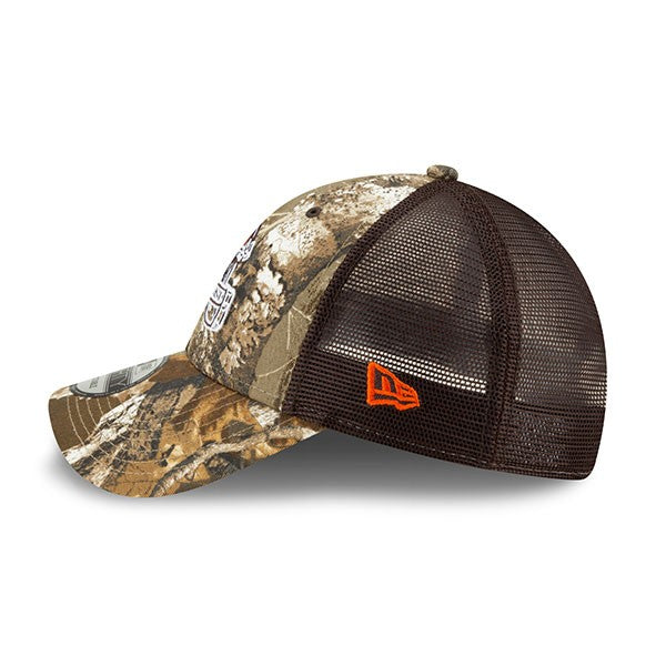 Cleveland Browns New Era Trucker Mesh 9FORTY Snapback Hat - Realtree Camo