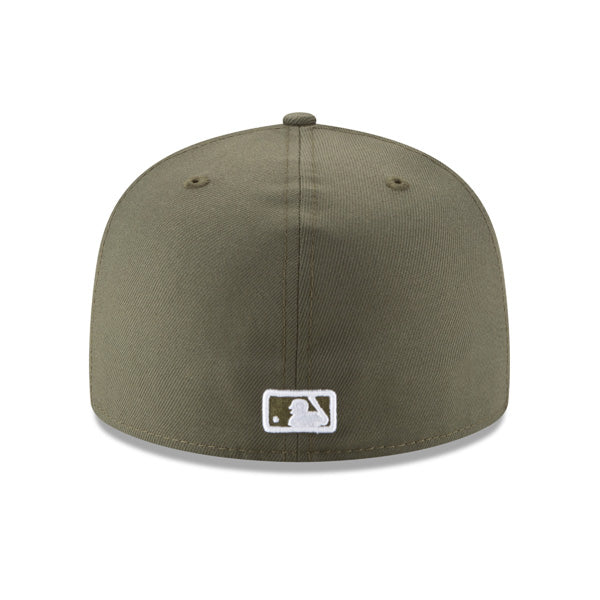 Boston Red Sox New Era MLB CLASSICS 59Fifty Fitted Hat- Olive