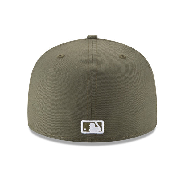 Boston Red Sox New Era MLB CLASSICS 59Fifty Fitted Hat- Olive