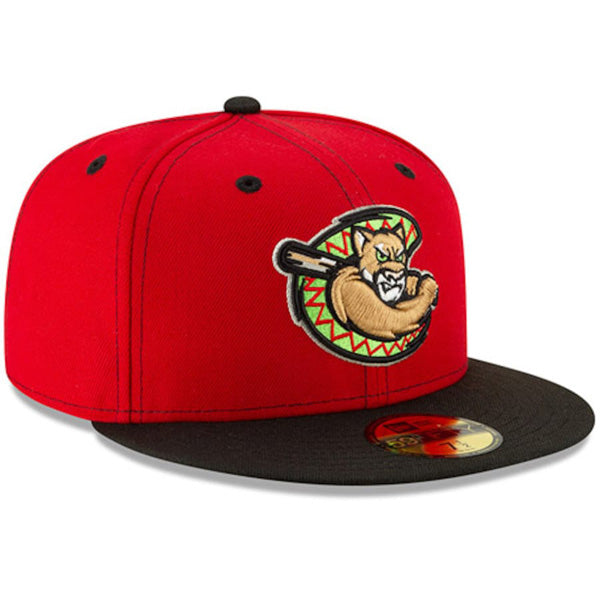 Kane County Cougars New Era Copa de la Diversion (FUN CUP) 59FIFTY Fitted Hat - Red/Black