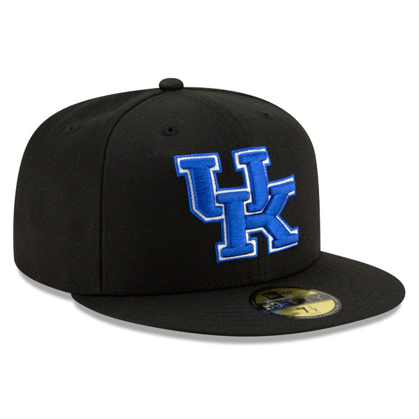 Kentucky Wildcats New Era CLASSIC 59FIFTY Fitted NCAA Hat - Royal/Black