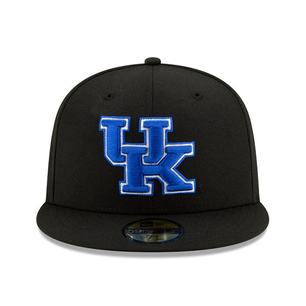 Kentucky Wildcats New Era CLASSIC 59FIFTY Fitted NCAA Hat - Royal/Black