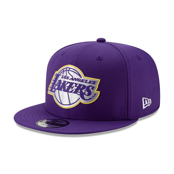 Los Angeles Lakers New Era NBA Back Half 9FIFTY Snapback Hat - Purple