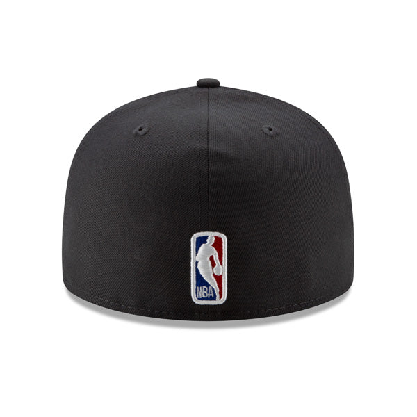 Brooklyn Nets New Era Back Half Fitted 59Fifty NBA Hat - Graphite