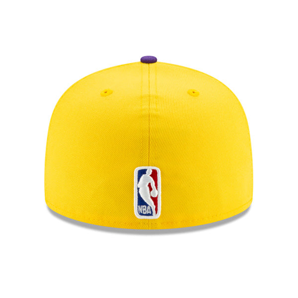 Los Angeles Lakers New Era City Series Fitted 59Fifty NBA Hat - Yellow