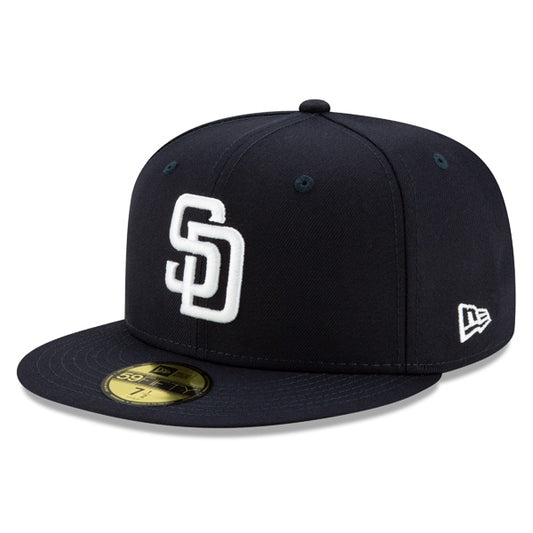 San Diego Padres New Era Classic Fitted 59Fifty MLB Hat - Navy