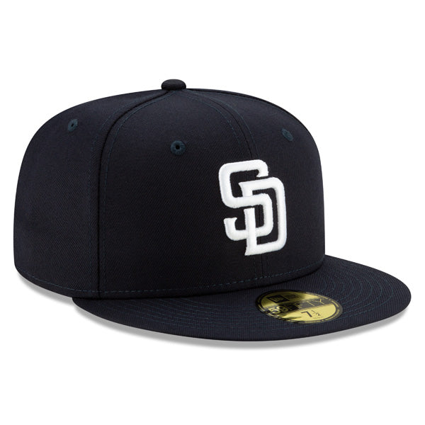 San Diego Padres New Era Classic Fitted 59Fifty MLB Hat - Navy