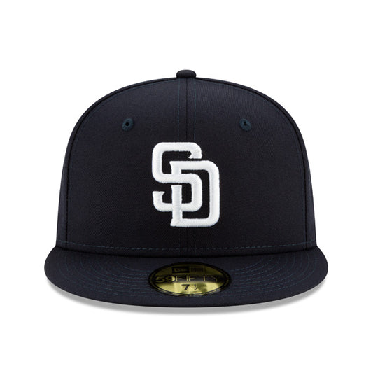 San Diego Padres New Era Classic Fitted 59Fifty MLB Hat - Navy