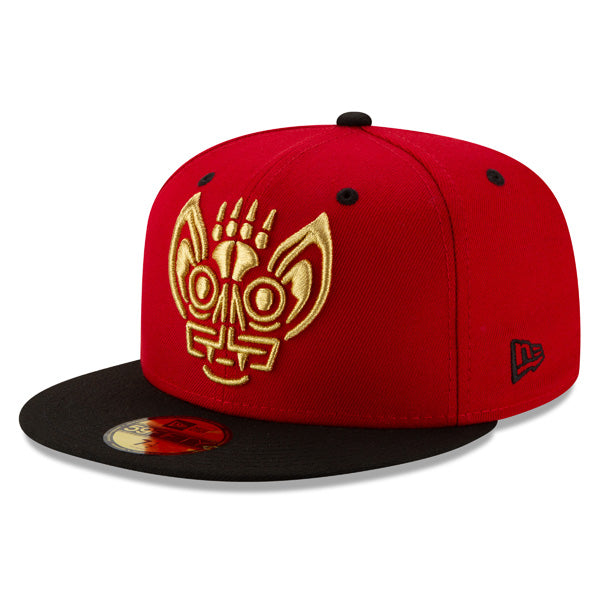 Louisville Bats (Murciélagos) New Era Copa de la Diversion (FUN CUP) 59FIFTY Fitted Hat - Red/Black