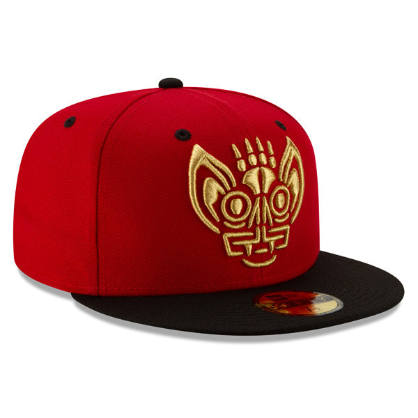 Louisville Bats (Murciélagos) New Era Copa de la Diversion (FUN CUP) 59FIFTY Fitted Hat - Red/Black